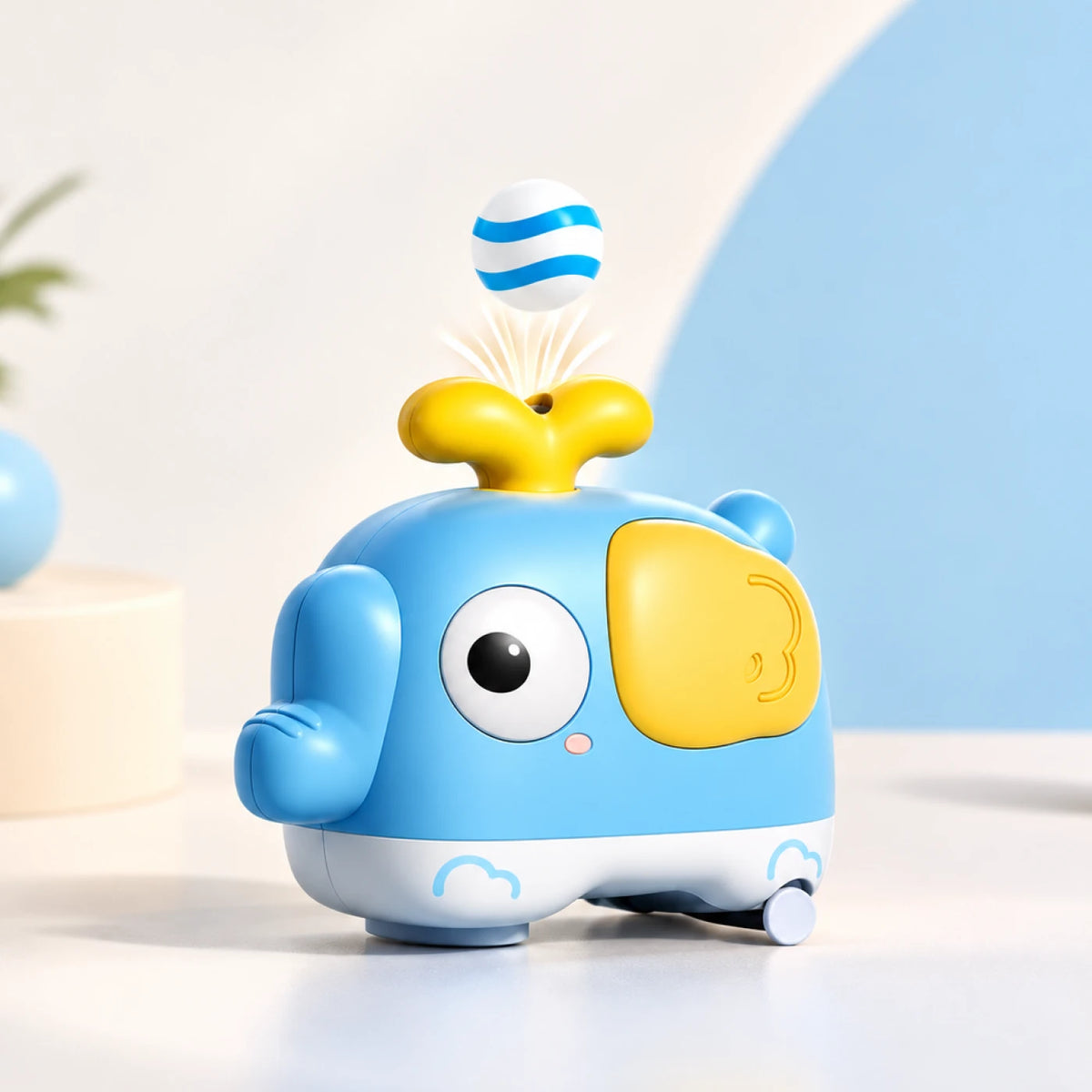 Floating Elephant Ball – Interactive Air-Powered Toy