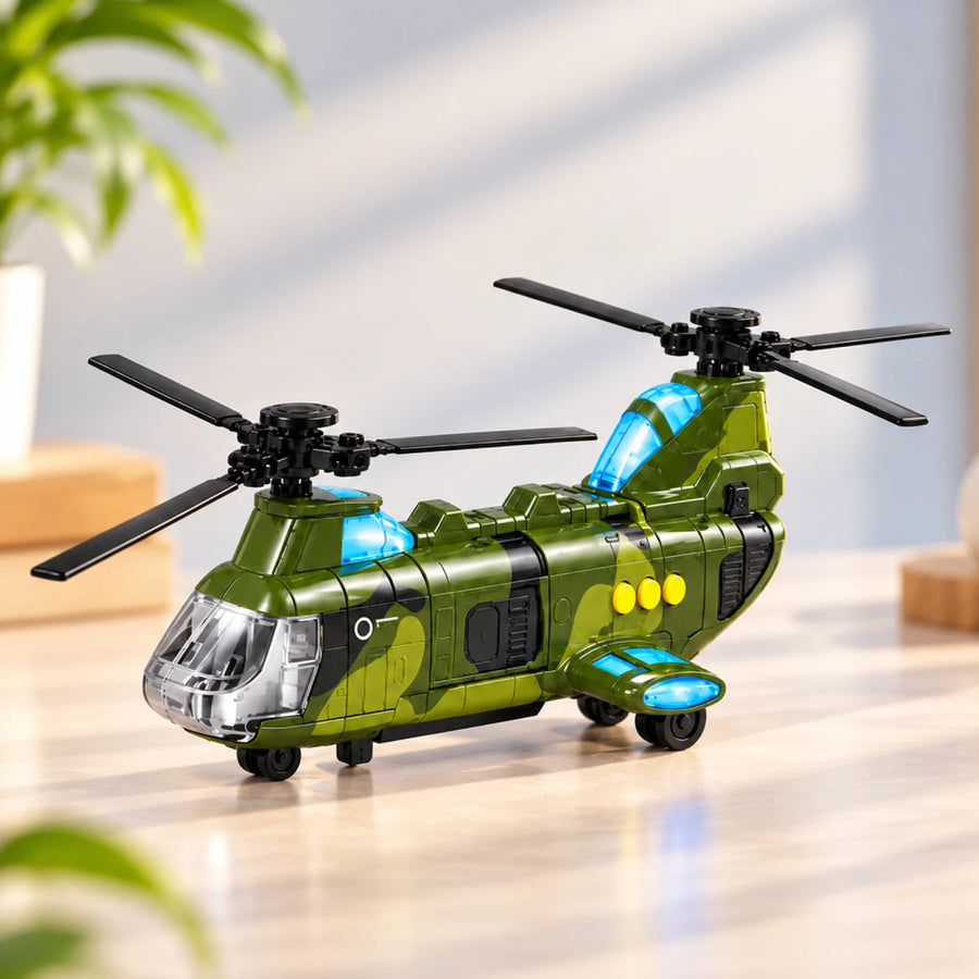 Army Helicopter – Military Transport & Action Toy