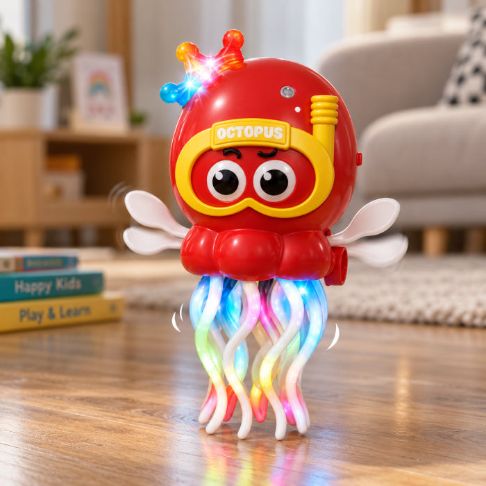 Dancing Octopus Toy – Musical Light-Up Moving Jellyfish
