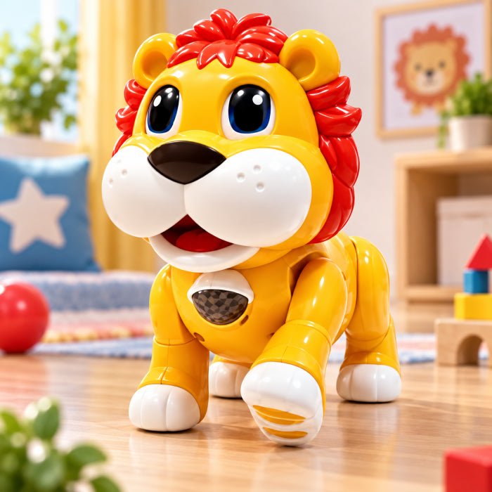 Smart Robot Lion Toy – Walking Musical Roaring Lion