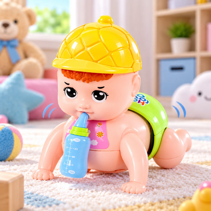 Crawling Baby Toy – Musical Light-Up Crawling Doll