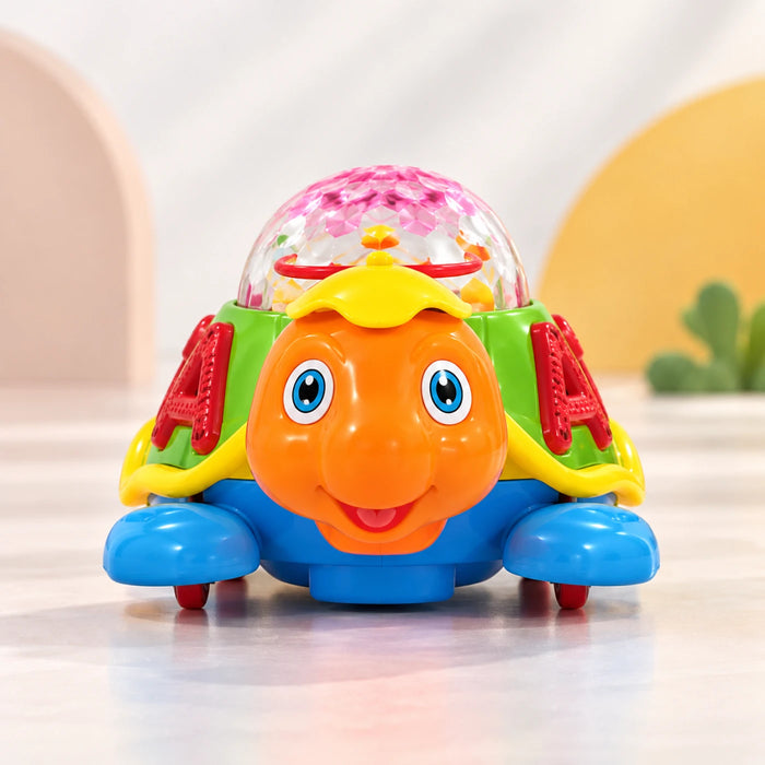Happy Turtle Toy – Musical Light-Up Shaking Turtle