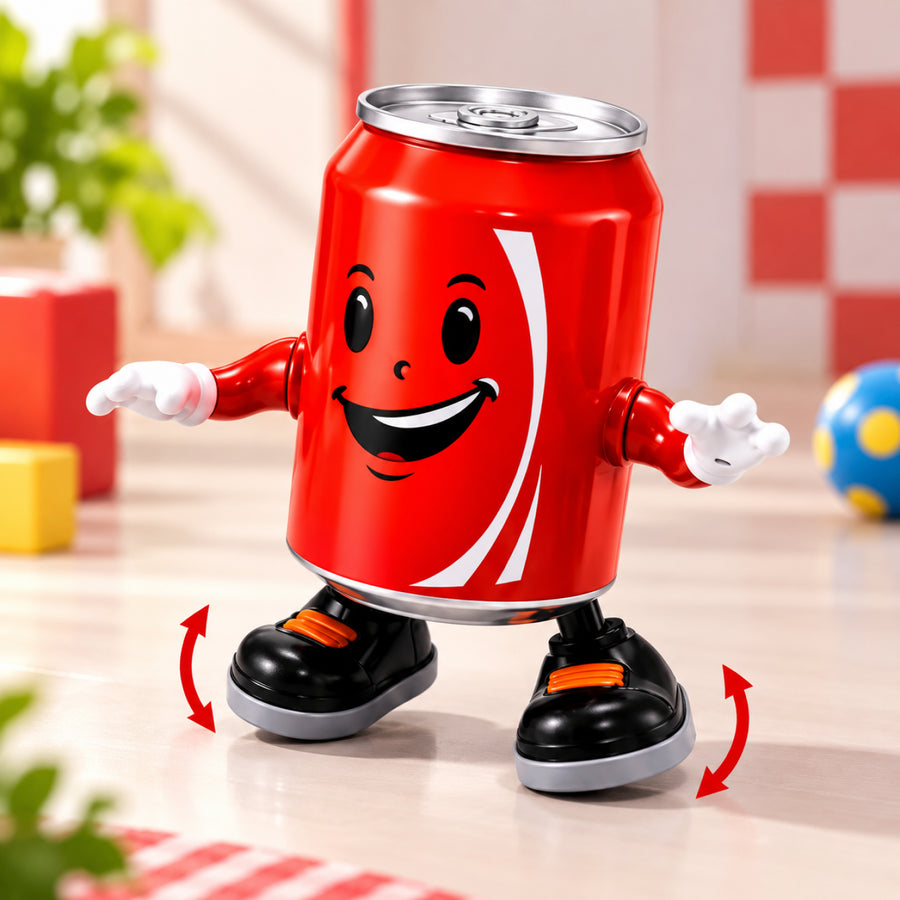 Dancing Cola Can – Musical Light-Up Dancing Toy