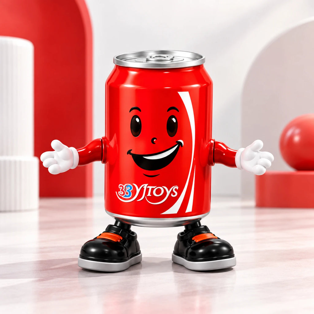 Dancing Cola Can – Musical Light-Up Dancing Toy