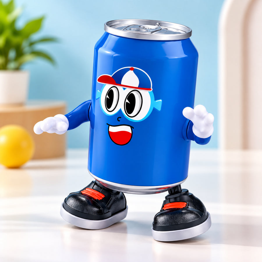 Dancing Cola Can – Musical Light-Up Rechargeable Toy