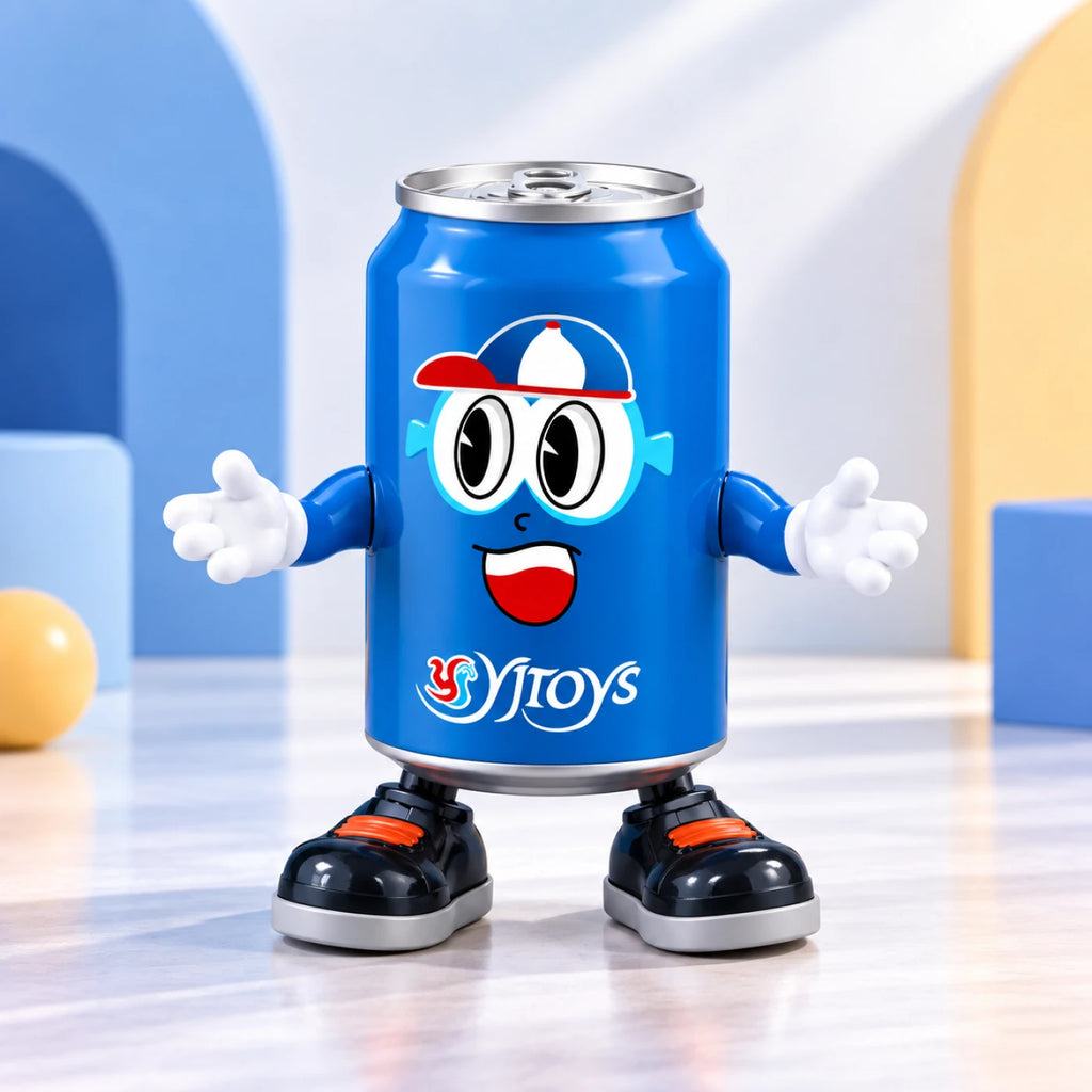 Dancing Cola Can – Musical Light-Up Rechargeable Toy
