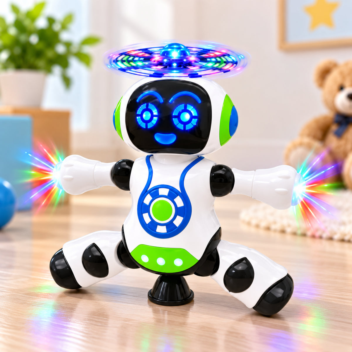 Dancing Robot – Musical Light-Up Interactive Toy