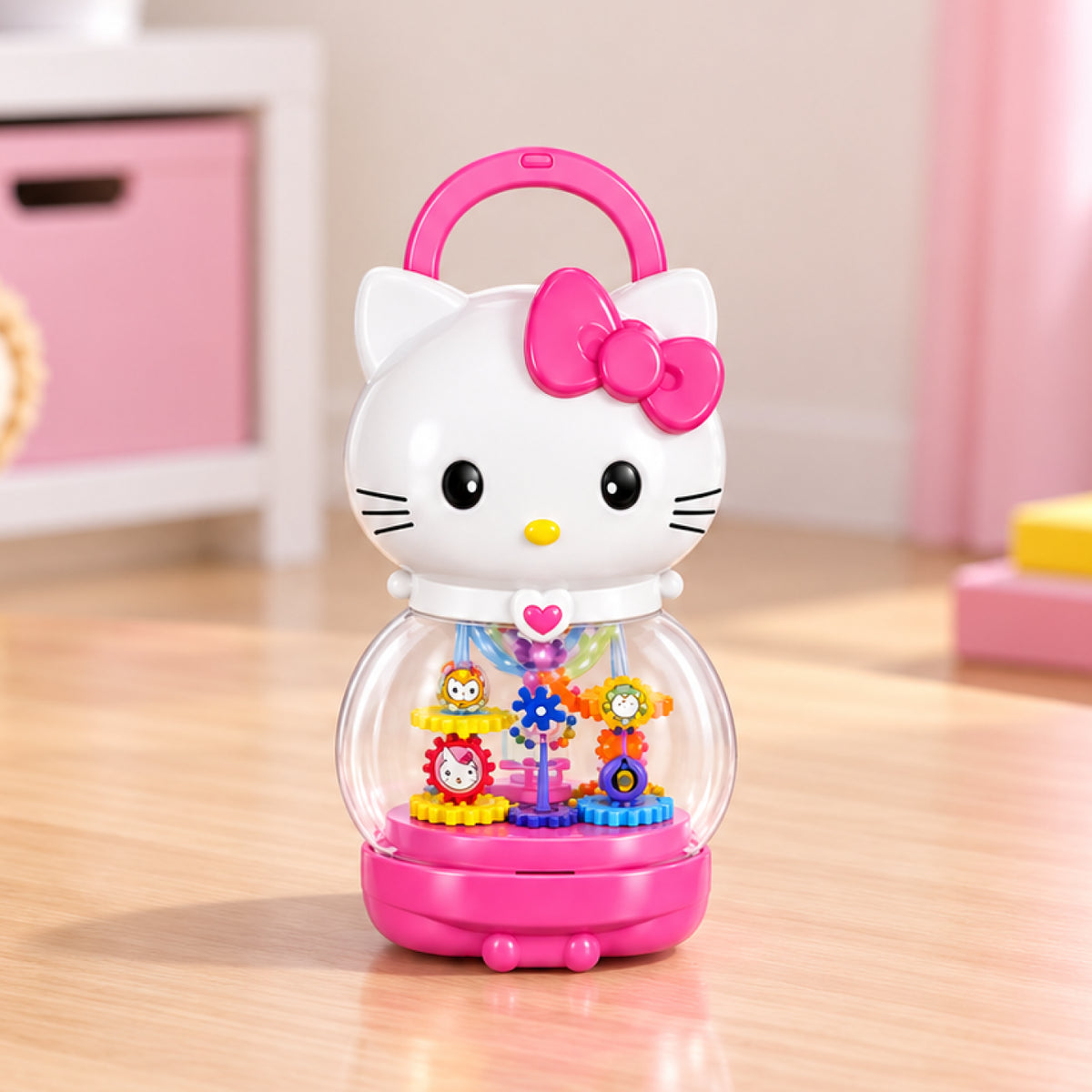 Hello Kitty Saving Box – Musical Light-Up Rotating Toy