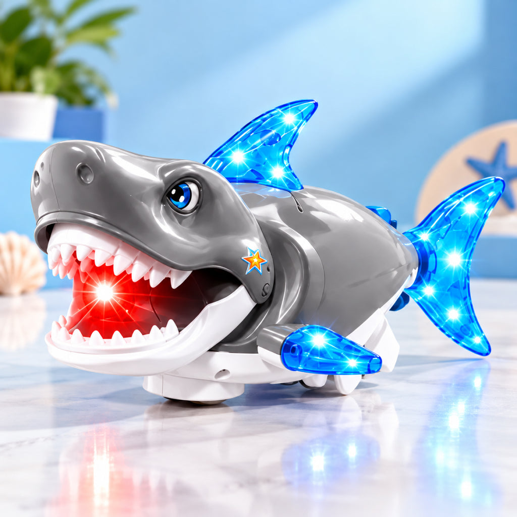 Dancing Shark – Musical Light-Up Rotating Toy
