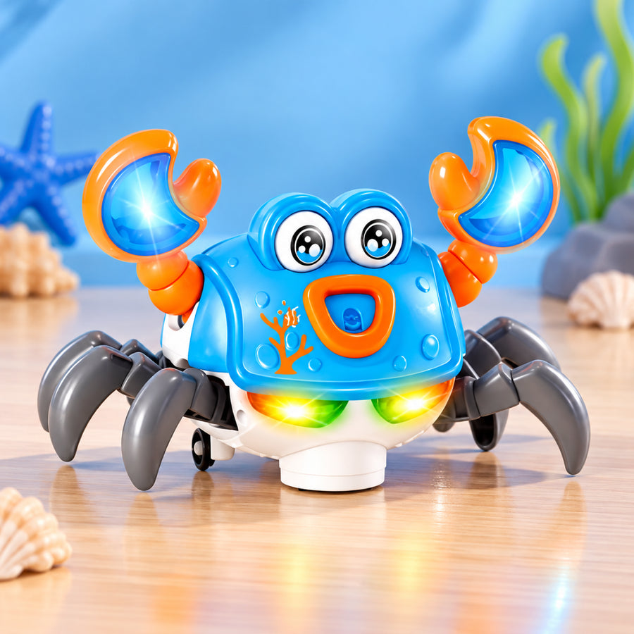 Cartoon Crab – Musical Light-Up Walking Toy
