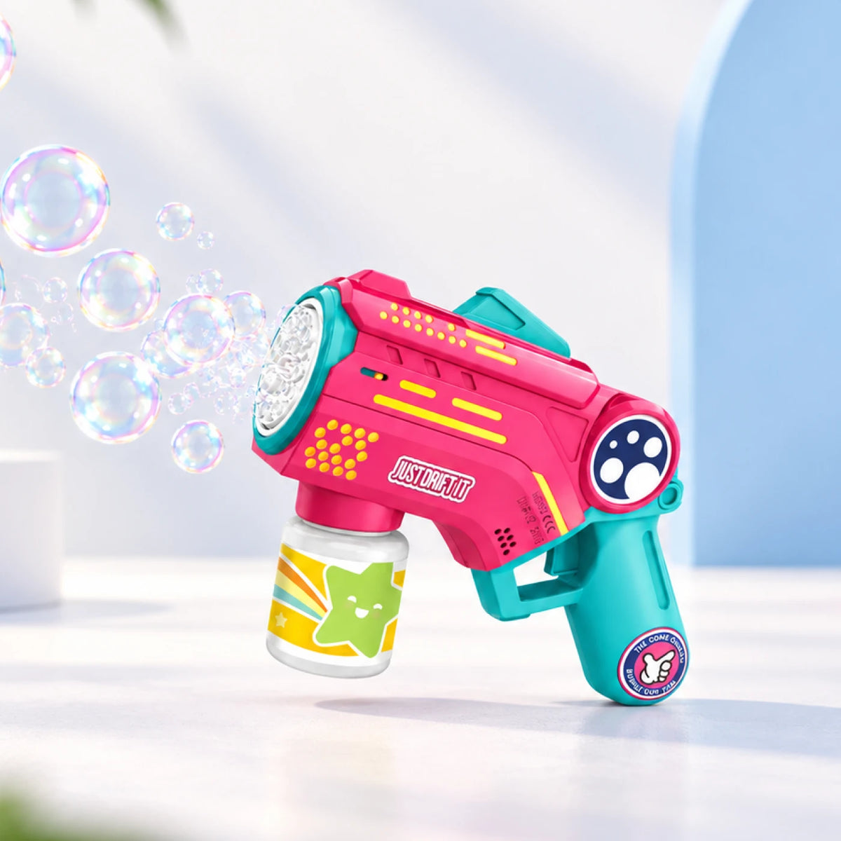 Bubble Blast Gun – 12-Hole Bubble Blaster