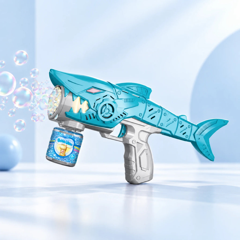 Shark Bubble Blaster – Mechanical Electric Bubble Gun