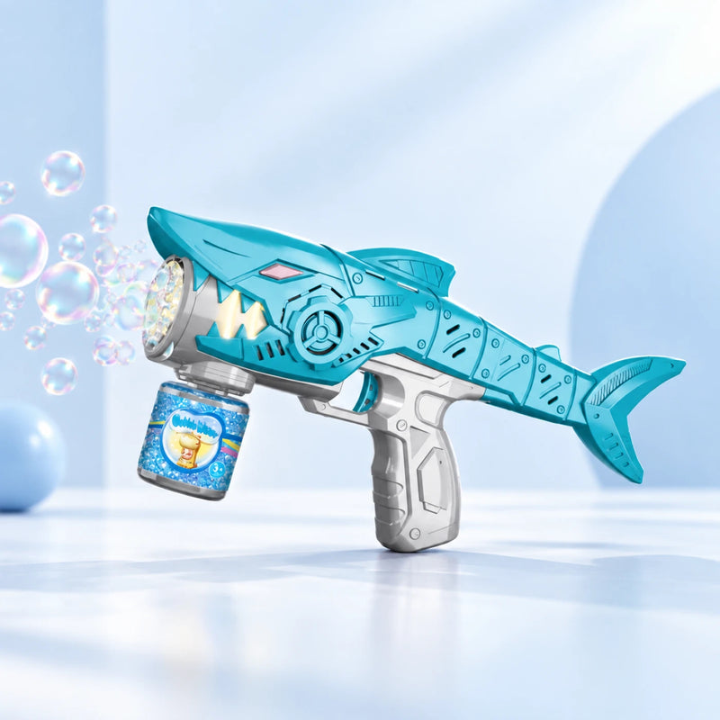 Shark Bubble Blaster – Mechanical Electric Bubble Gun
