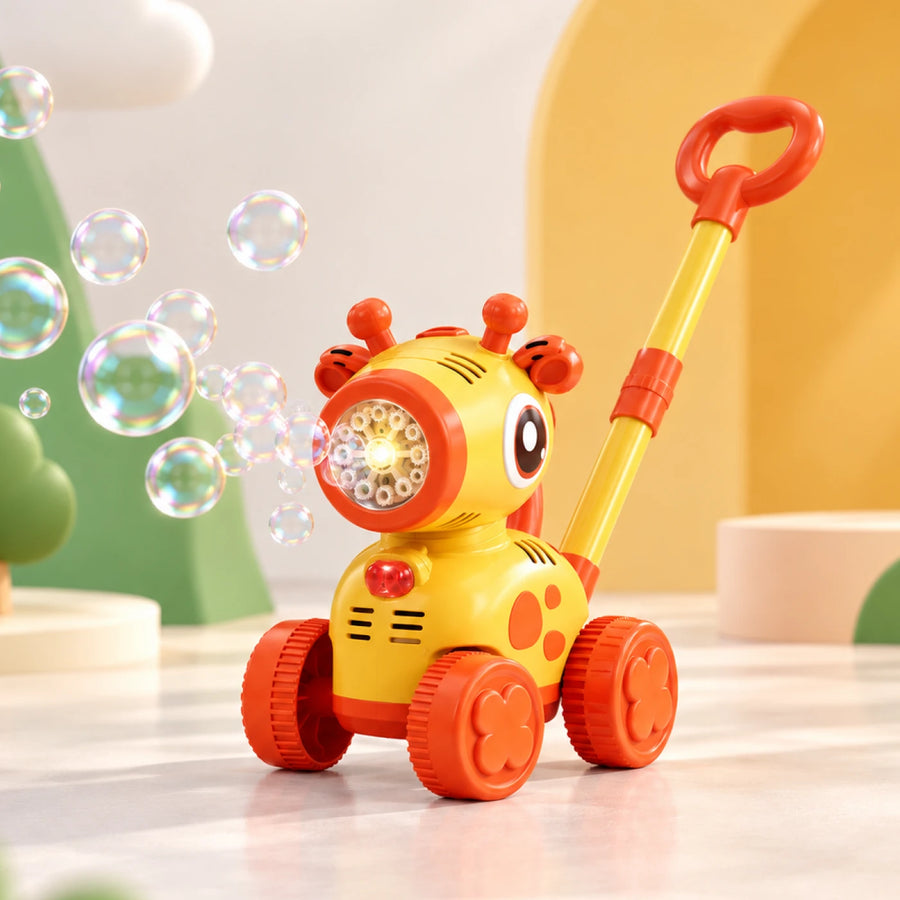Giraffe Bubble Stroller – Light-Up Bubble Toy