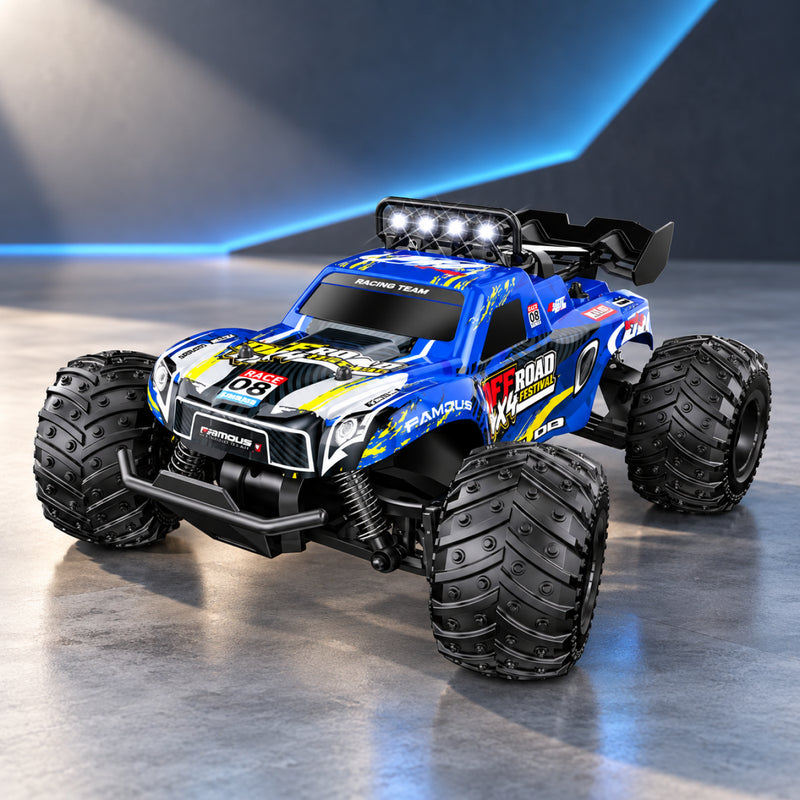 Conquer RC Monster Truck – 2.4GHz Remote & App Control