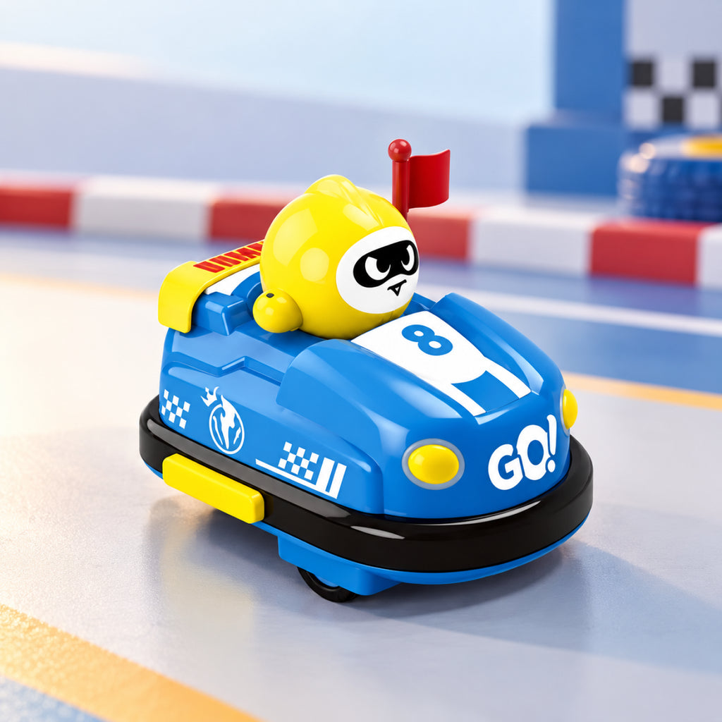 RC Bumper Car Racing Set – 2.4GHz Remote Control Battle Game
