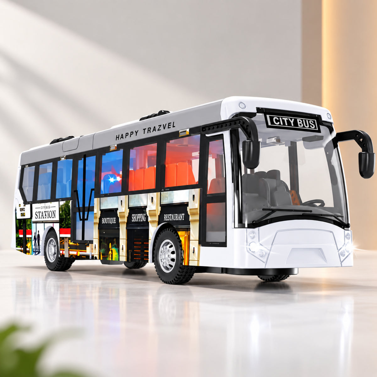 City Bus Cruiser – 27MHz 5-Channel RC Bus