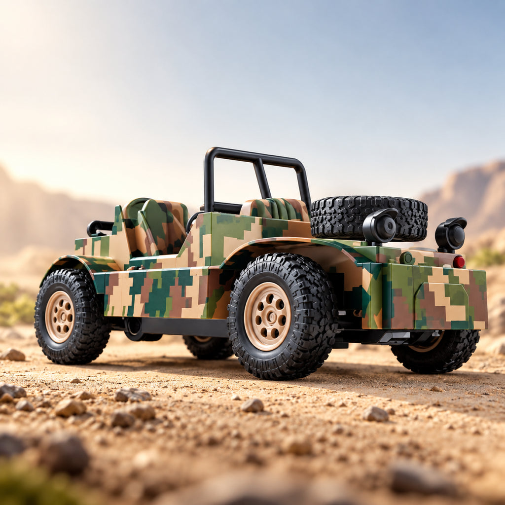 Strong Military RC Off-Road Car – Remote Control Army Vehiclea