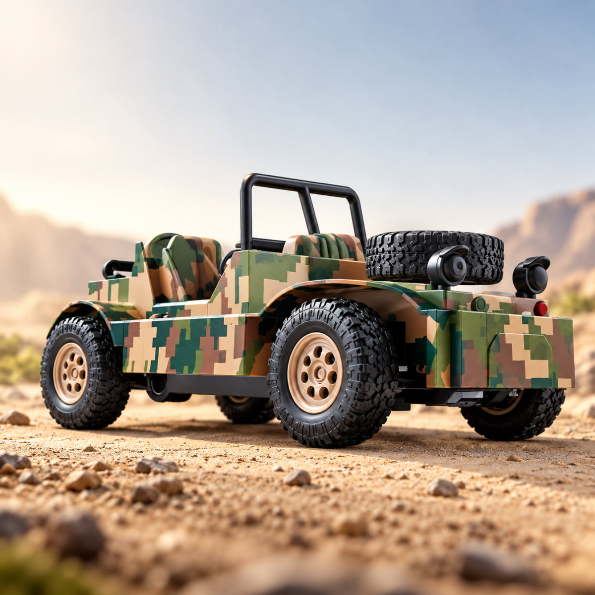Strong Military RC Off-Road Car – Remote Control Army Vehiclea