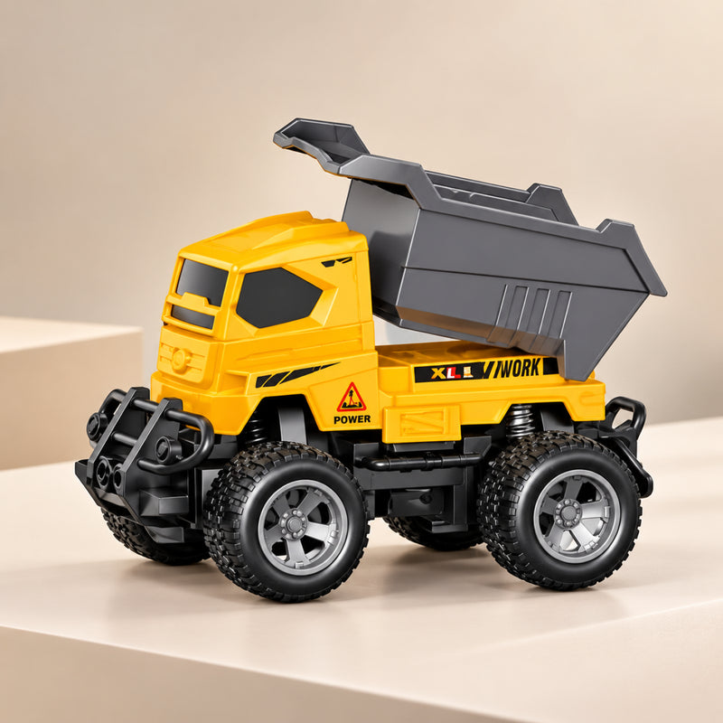 City Building RC Construction Truck – Rechargeable Remote Control Vehicle