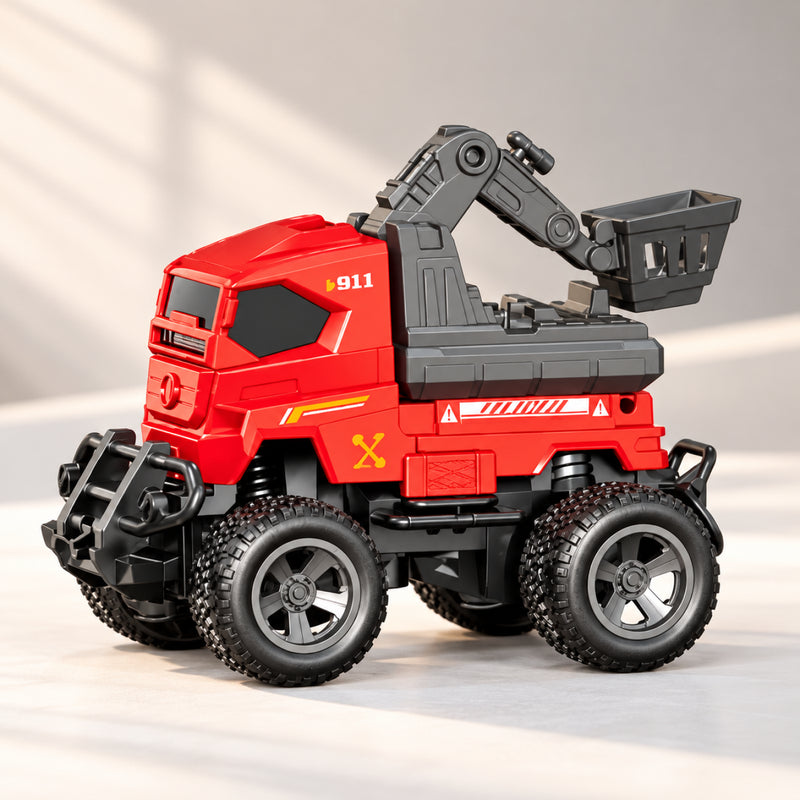 City Rescue RC Truck – Rechargeable Remote Control Fire Truck