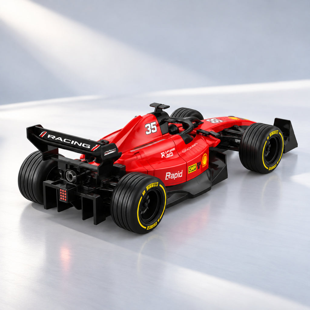 RC Formula Racing Car – 1:22 Scale Remote Control F1 Sports Car with Smoke Effect