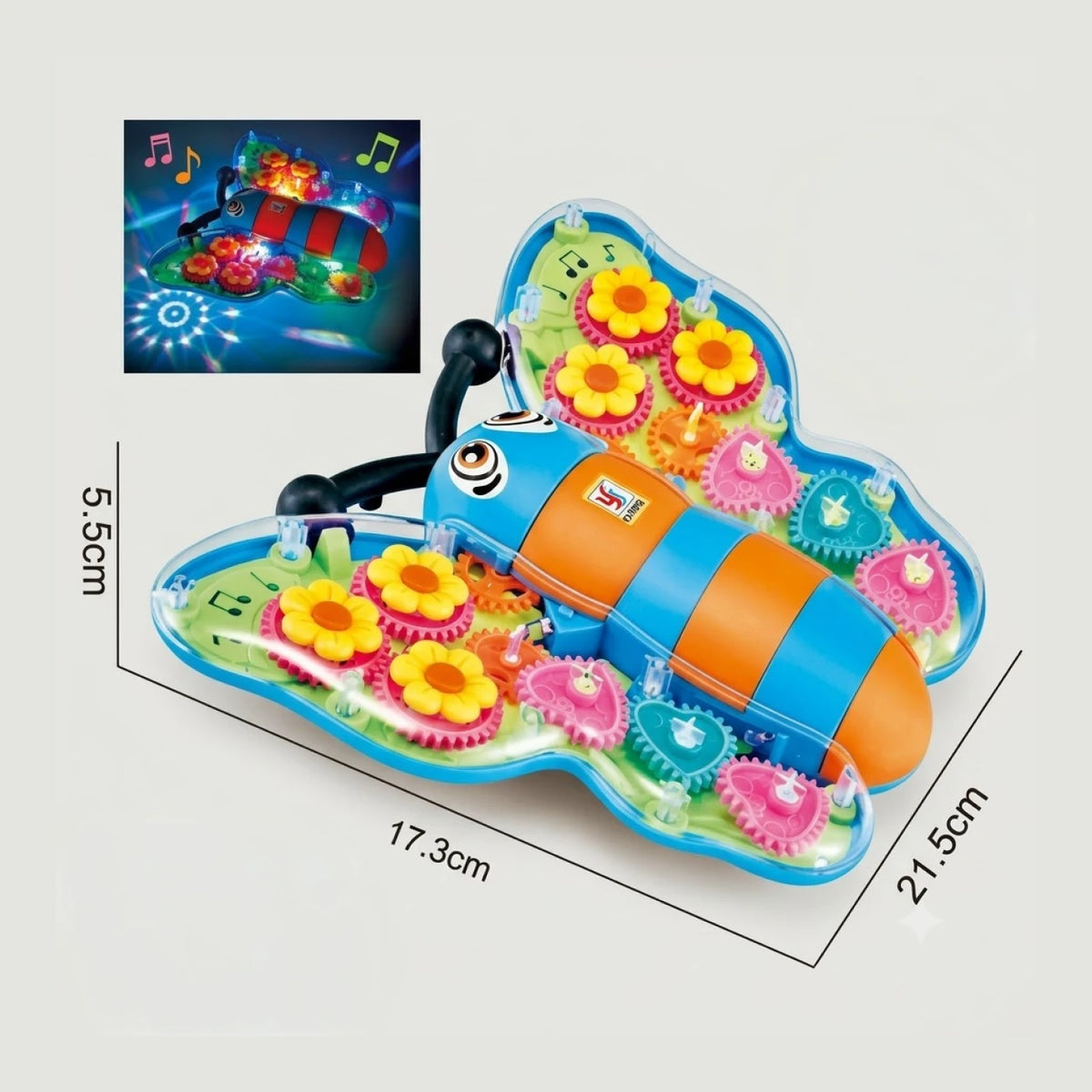 Gear Butterfly – Musical Light-Up Moving Toy