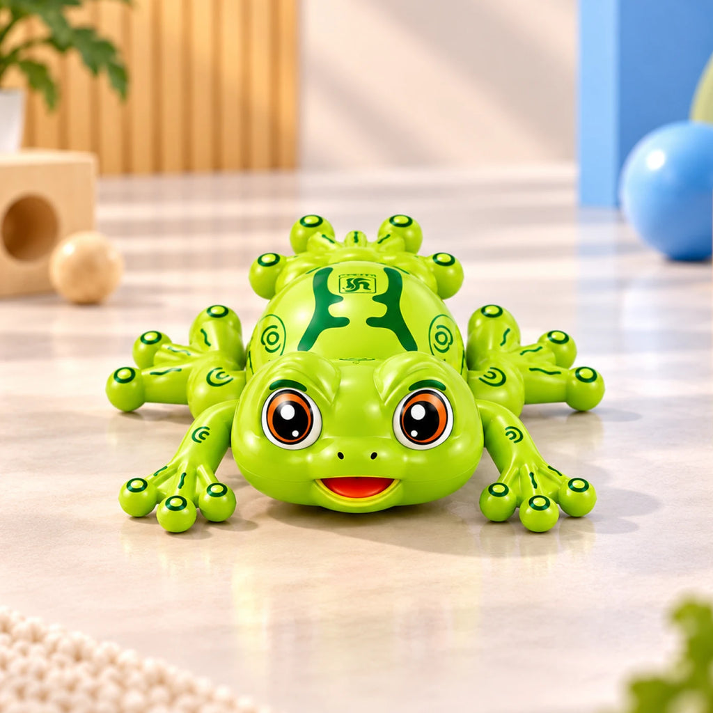 Stunt Frog – Automatic Moving Musical Light-Up Toy