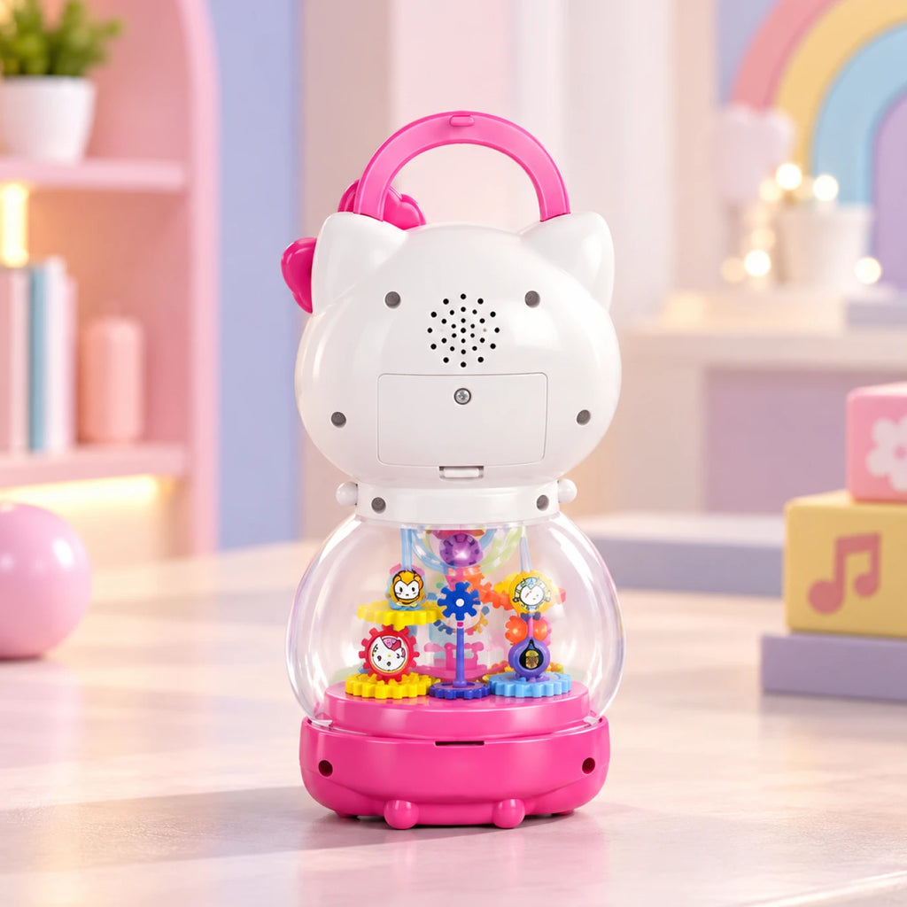 Hello Kitty Saving Box – Musical Light-Up Rotating Toy