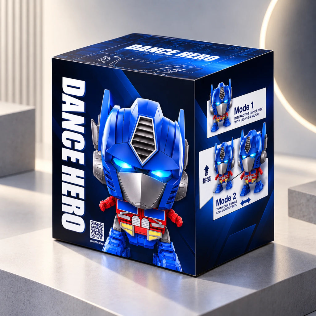Dance Hero Robot Toy – Musical Light-Up Dancing Robot