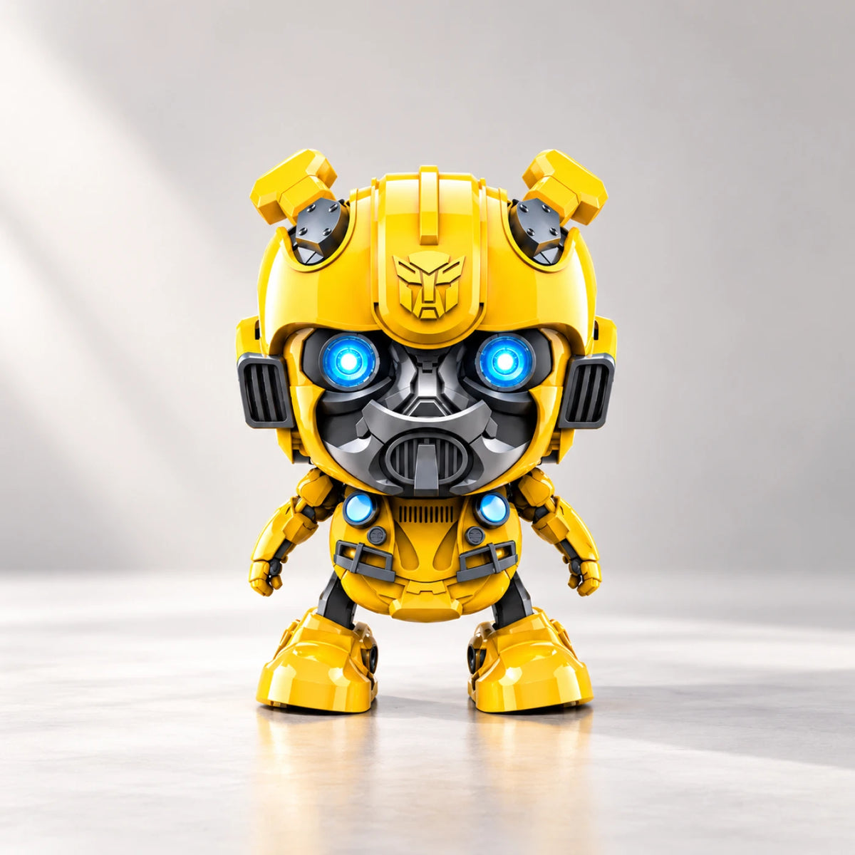 Transforming Bumblebee Robot Toy – Light-Up Dancing Hero Robot