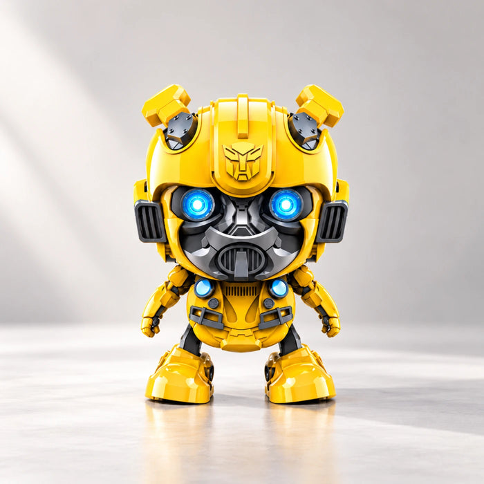 Transforming Bumblebee Robot Toy – Light-Up Dancing Hero Robot