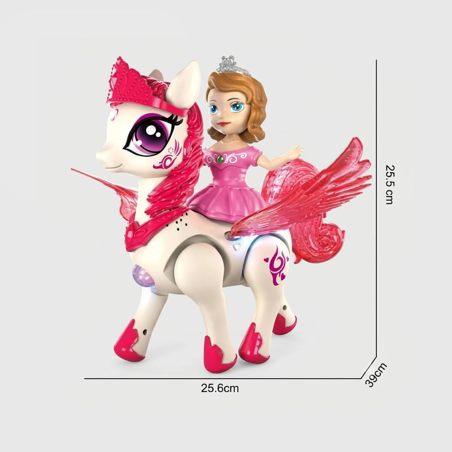 Dream Pegasus Princess Toy – Musical Light-Up Flying Horse
