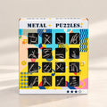 Metal Puzzle Set – Brain Teaser Challenge Game
