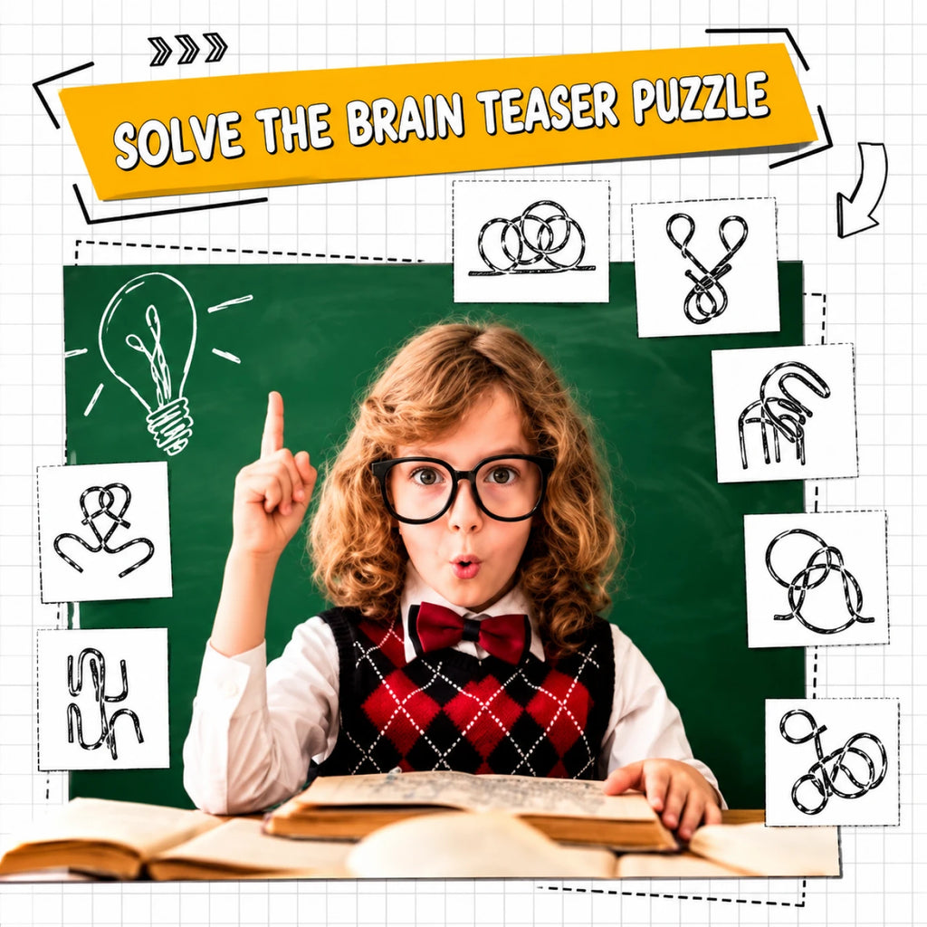 12 Metal Puzzles – Brain Teaser Puzzle Game