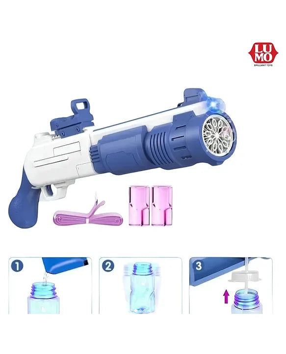 Pop Story Automatic Shotgun Bubble Blaster