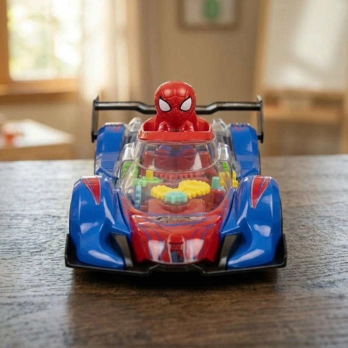 Spider Hero Universal Gear Car – Interactive Racing Toy