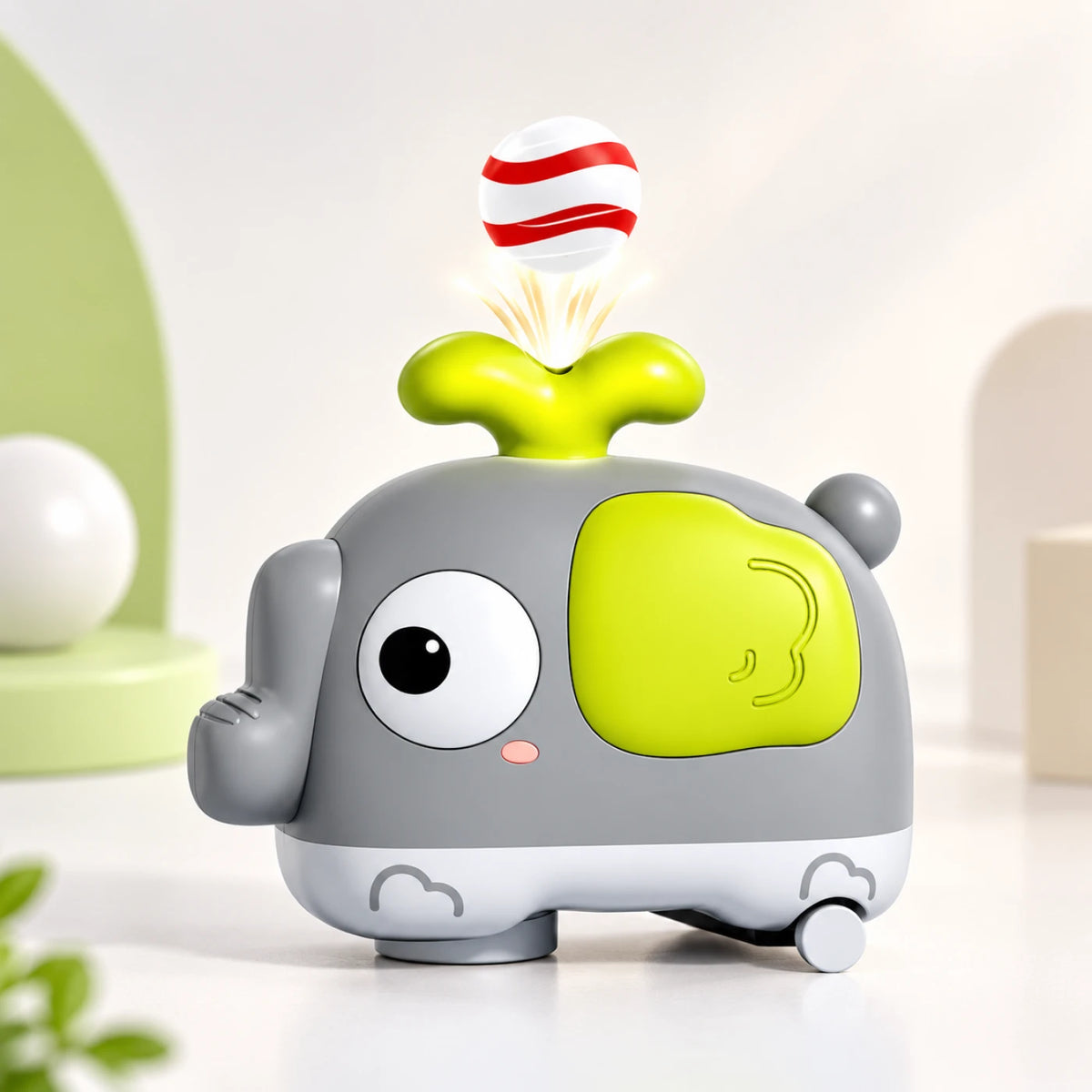 Floating Elephant Ball – Interactive Air-Powered Toy