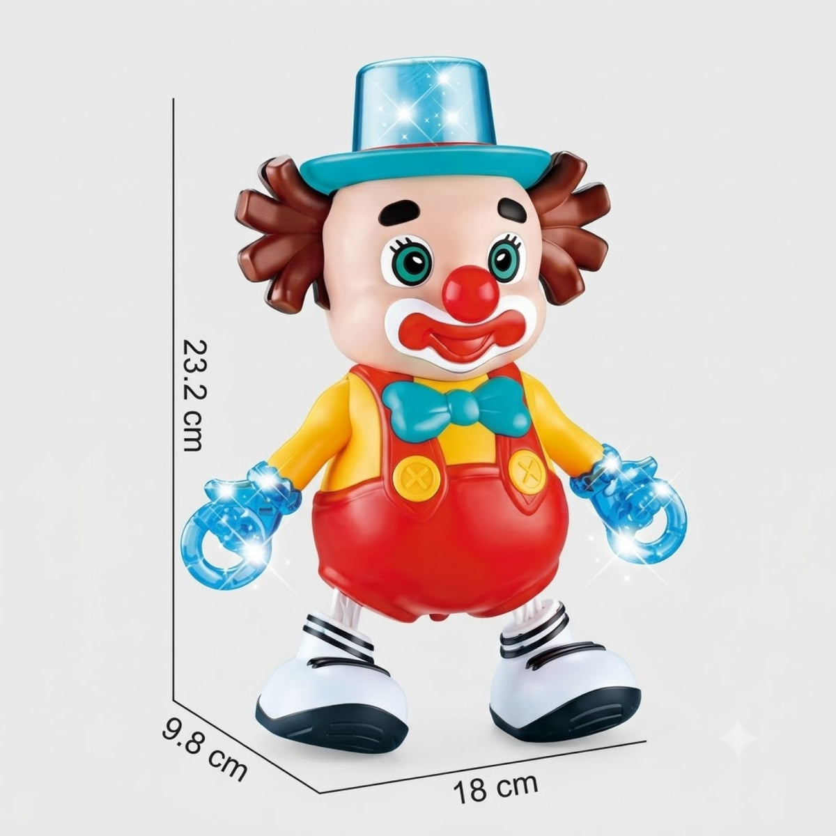 Dancing Clown – Musical Light-Up Interactive Toy