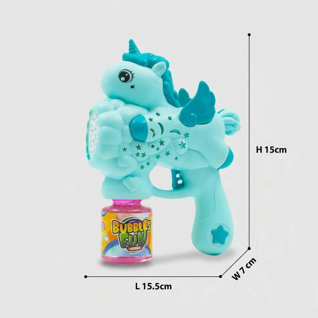 Unicorn Bubble Machine – Rechargeable Bubble Blaster