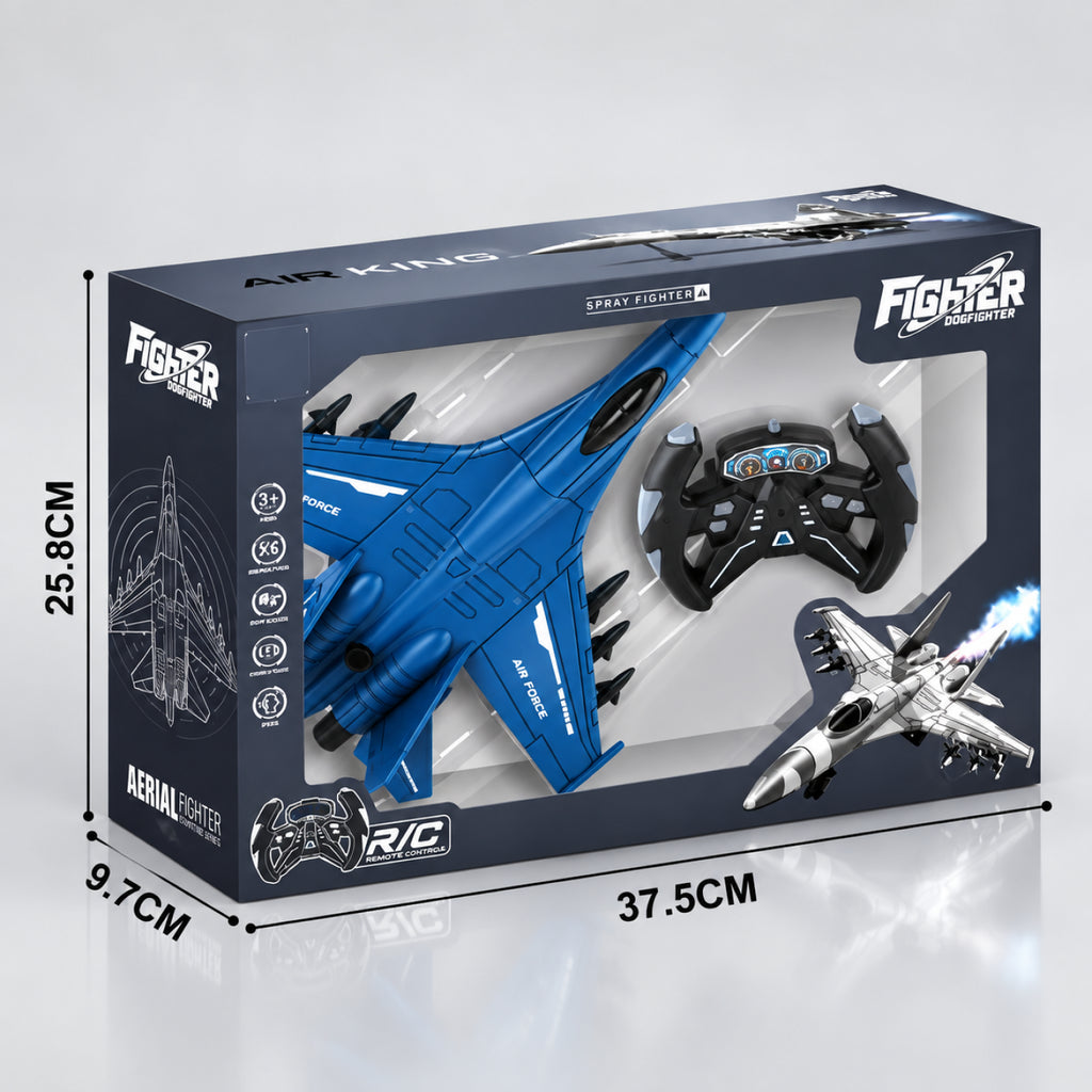 Fighter RC Jet – 2.4GHz Remote Control Spray Fighter