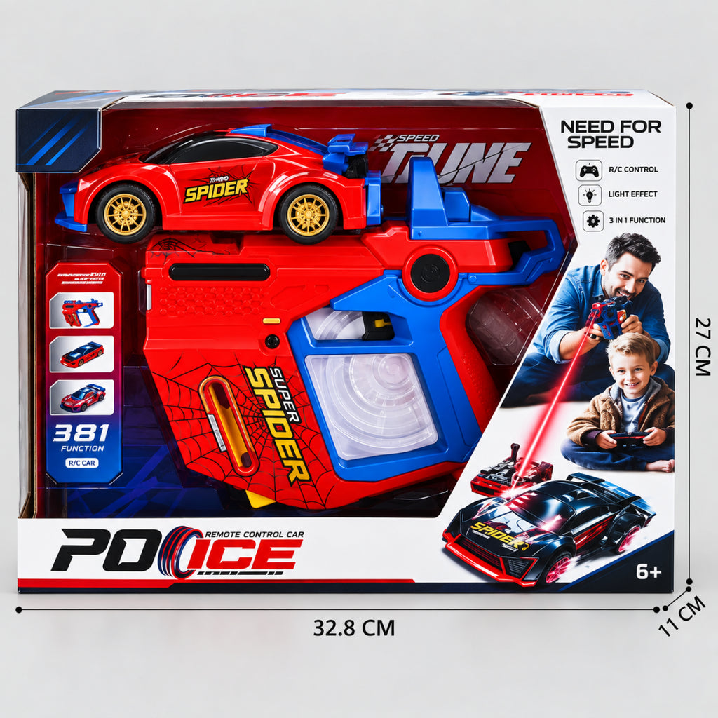 Racing Car Launcher – Remote Control Shooting Car Toy