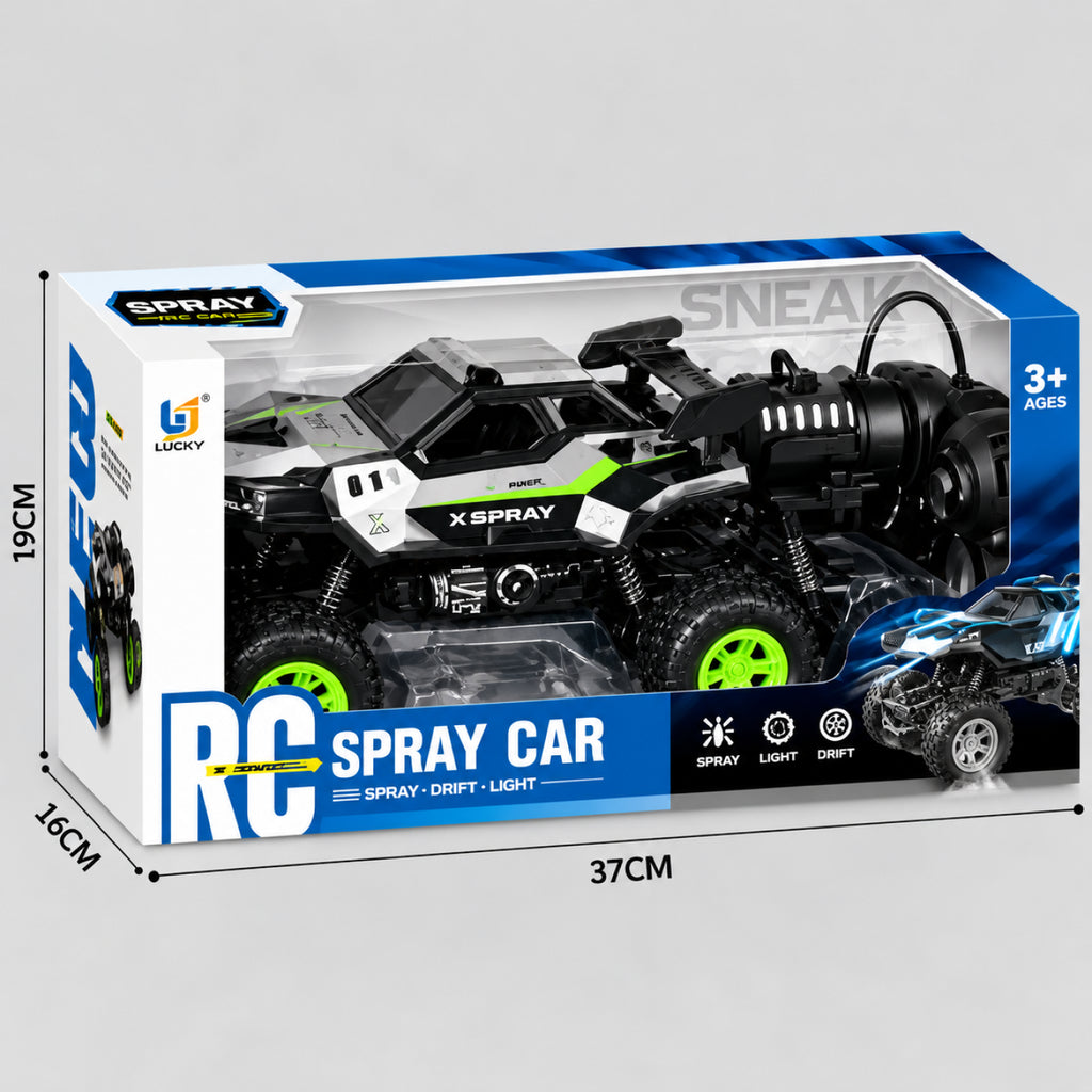 X-Spray RC Off-Road Car – 4WD Remote Control Spray Car