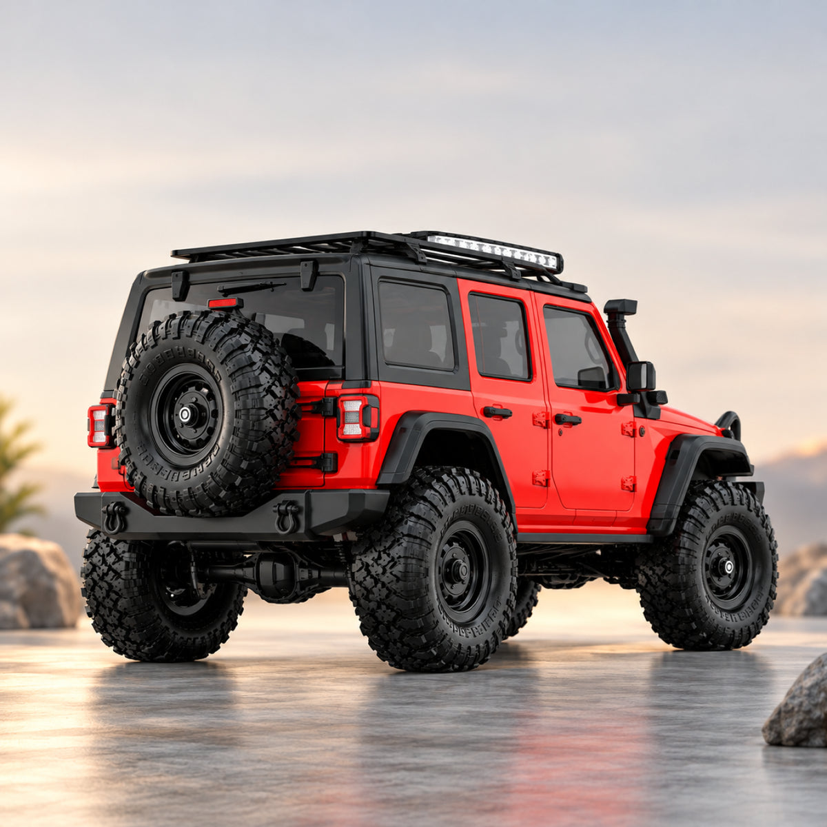 RC Off-Road Monster SUV – 1:16 Scale 4WD Remote Control Climbing Truck