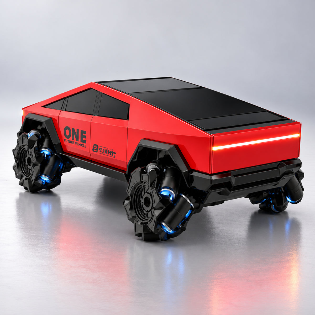 RC QTX Stunt Drift Car – 1:28 Scale 2.4GHz Remote Control Car with 360° Rotation