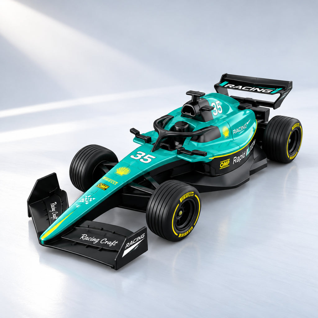 RC Formula Racing Car – 1:22 Scale Remote Control F1 Sports Car with Smoke Effect