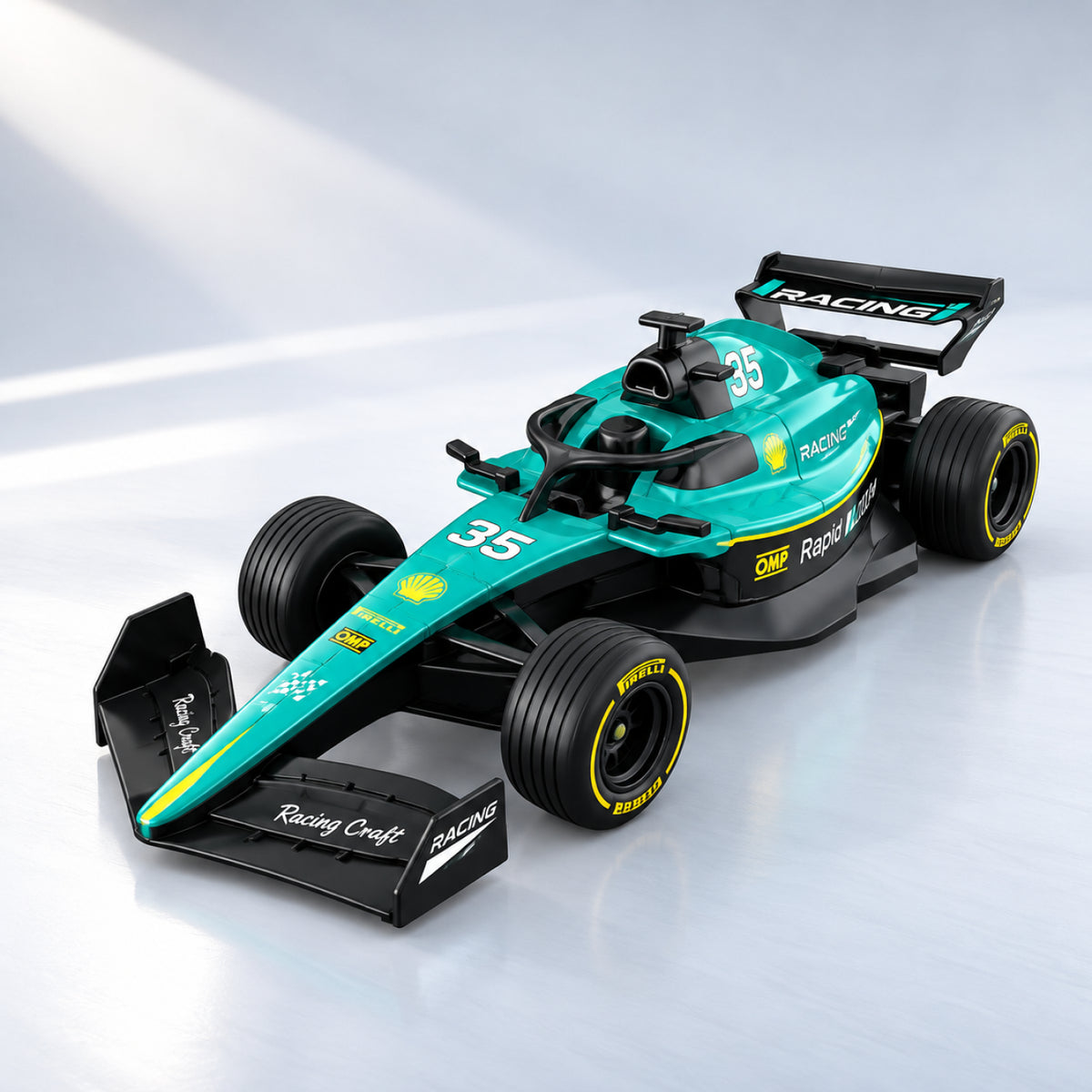 RC Formula Racing Car – 1:22 Scale Remote Control F1 Sports Car with Smoke Effect