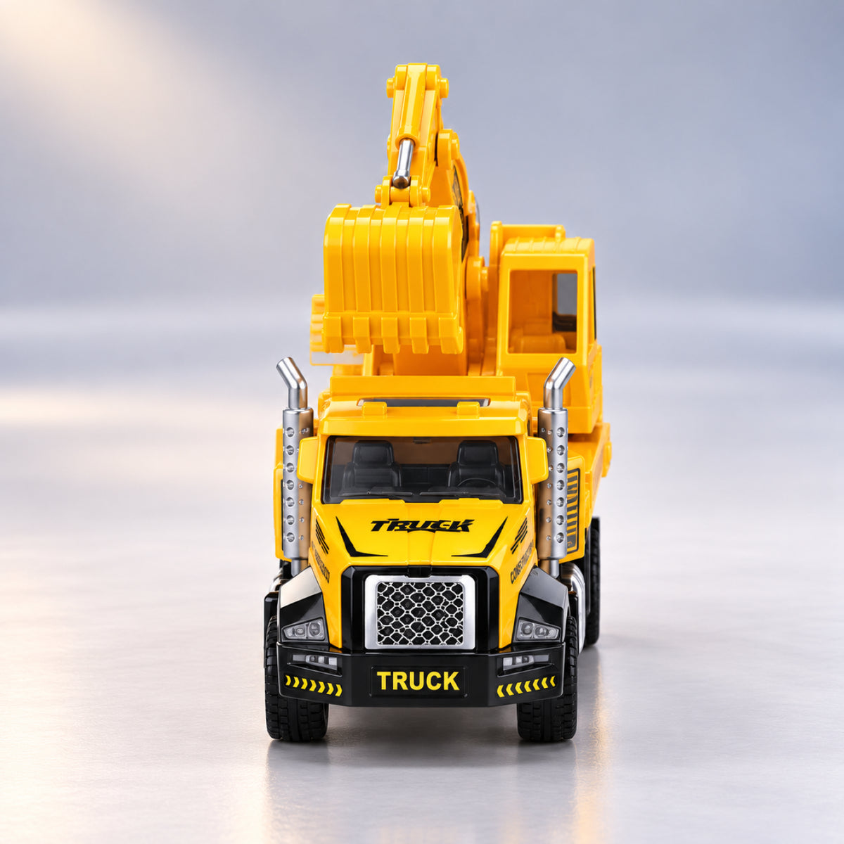 RC Alloy Engineering Crane Truck – Rechargeable Remote Control Construction Vehicle