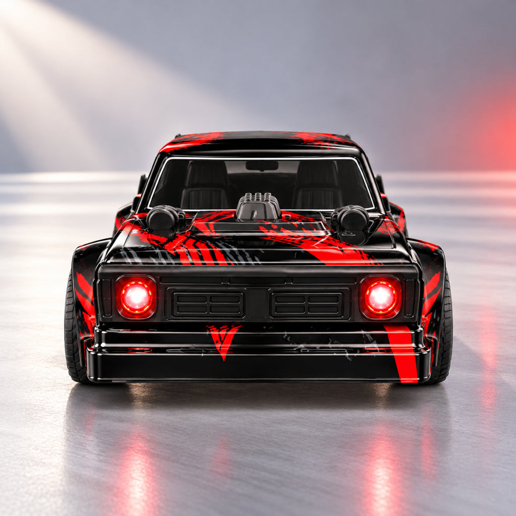 RC Drift Racing Muscle Car – 1:16 Scale 4WD Remote Control Sports Car with Drift Tires
