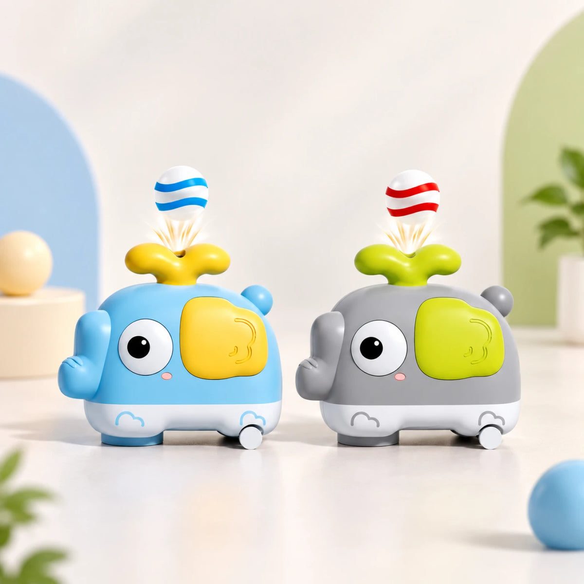 Floating Elephant Ball – Interactive Air-Powered Toy